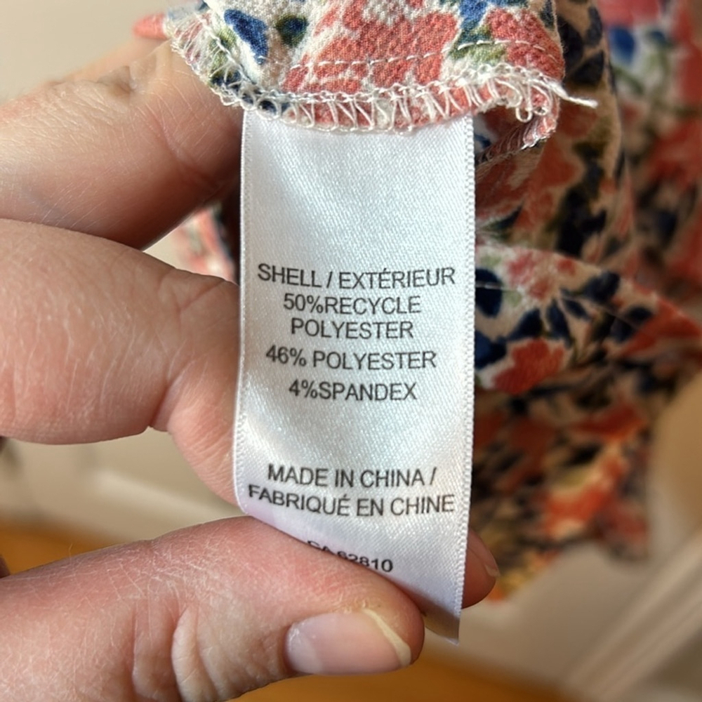 Ricki's Size XL Floral Crêpe Tank Top - Picture 5 of 7